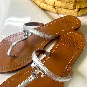 Tory Burch Sandals size 8 beautiful condition